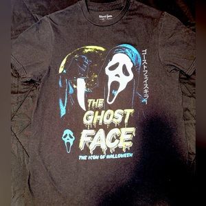 Hot Topic Ghost Face Anime Knife Women’s Sz Small T-Shirt